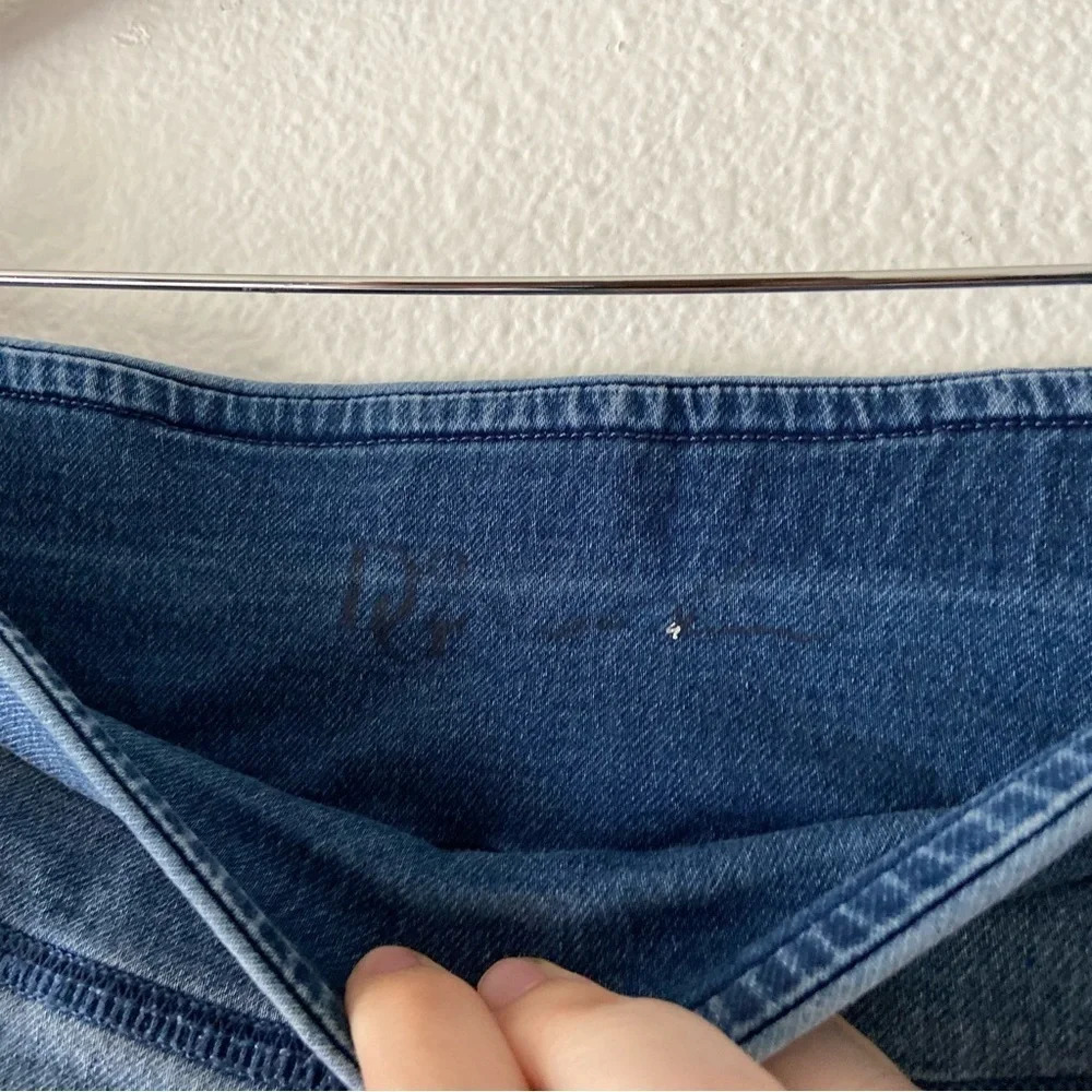 Skinny Pull On No Zip Pants DG2 XLP Cotton Blend Crop Athleisure Minimalist - Picture 9 of 11